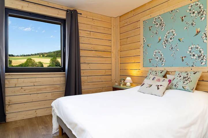 Gîte pour 7 personnes, avec sauna ainsi que jardin et terrasse, animaux acceptés à Gerbépal - 3