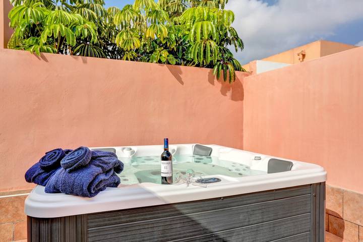 Villa Malva: Privater Whirlpool, Tischtennis & Entspannung in Corralejo in Tamaragua, La Oliva