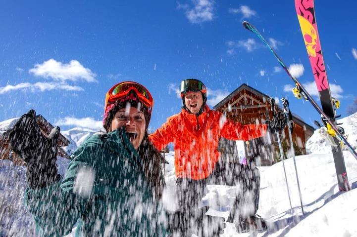 Appart’hôtel pour 6 personnes, avec terrasse ainsi que piscine et vue, animaux acceptés à Saint-Jean-d'Arves - 4