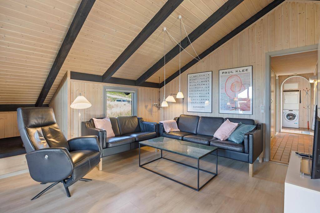 Holiday home with fireplace just 100 metres from the beach in Bjerregård, Holmsland Klit