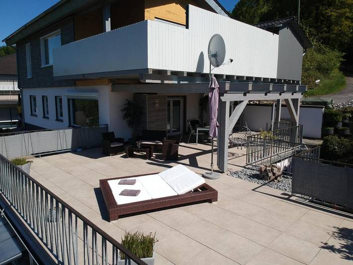 Ferienhaus für 4 Personen, mit Garten und Sauna sowie Seeblick und Ausblick, mit Haustier in Bergisches Land - 4