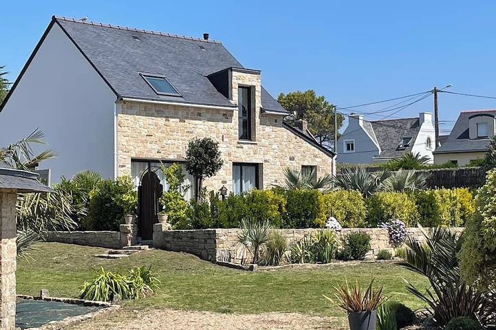 Location de vacances pour 6 personnes, avec Terrasse et Jardin dans Plage de Sainte Barbe