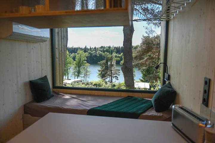 Green Tiny House Nook 5 – dein naturnaher Rückzugsort am Salemer See in Salem (Herzogtum-Lauenburg), Naturpark Lauenburgische Seen