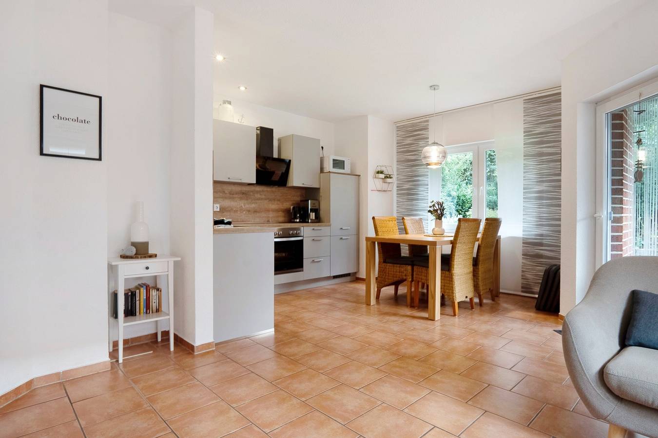 'Vakantiehuis Nordlicht' met terras, tuin en wifi, foto 6