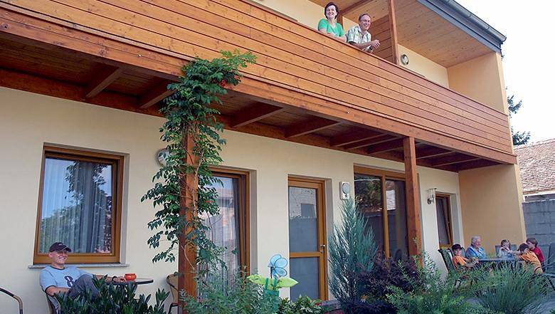 Ganze Wohnung, Weinbauernhof Vier Jahreszeiten - Doppelzimmer Winter mit Balkon in Staatz, Weinviertel