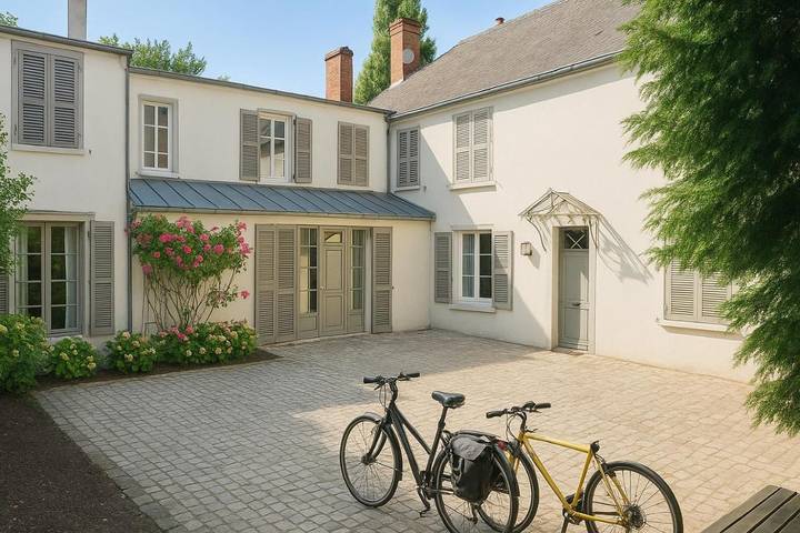Location de vacances pour 4 personnes, avec Terrasse ainsi que Jardin et Vue à Chartres