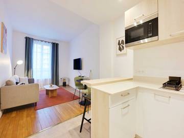 Appartement De Vacances pour 4 Personnes dans Boulogne-Billancourt, Hauts-de-Seine, Photo 1