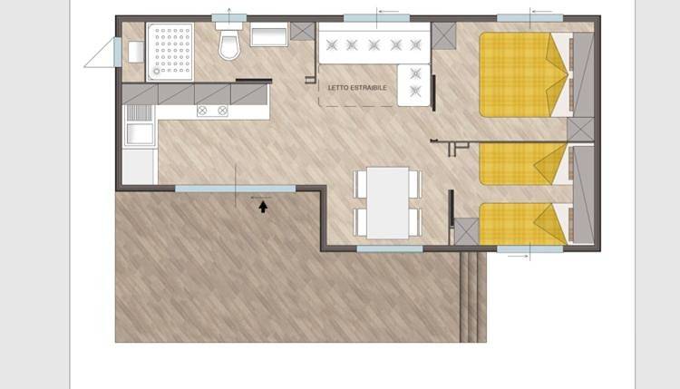 Bungalow für 4 Personen in Cavallino - 3