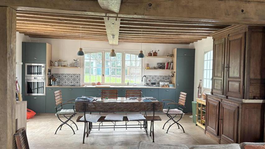 Location de vacances pour 10 personnes, avec jardin et vue, adapté aux familles à Gonneville-sur-Mer - 2