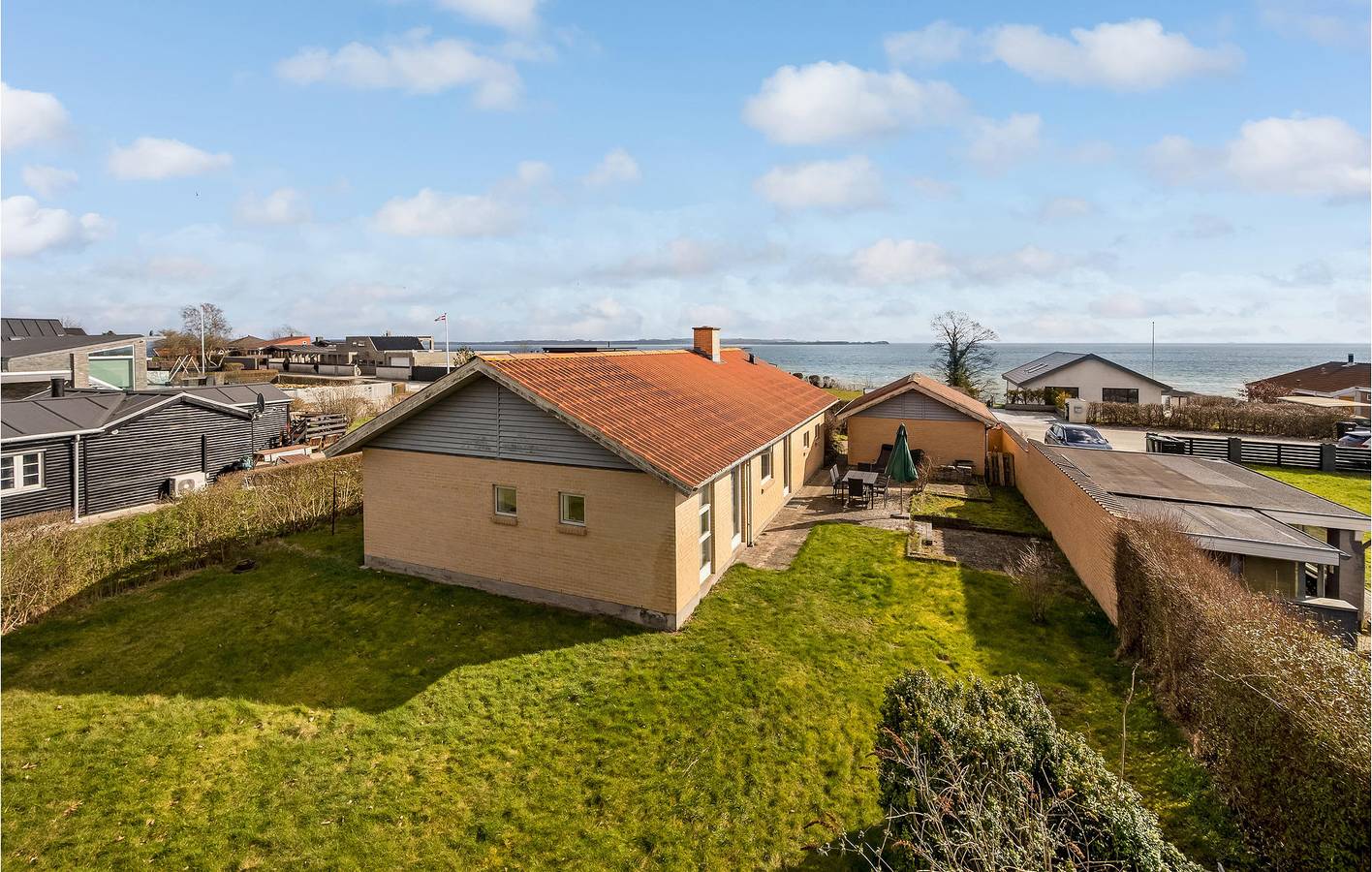 Ferienhaus für 6 Personen mit Terrasse in Egå, Djursland