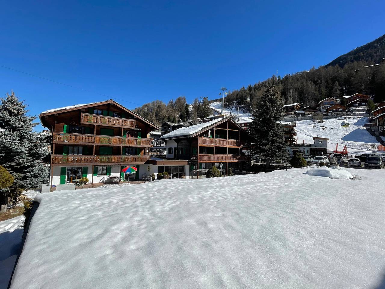 Ganze Ferienwohnung, Veilchen - 4-Bettwohnung 1441 in Grächen, Walliser Alpen