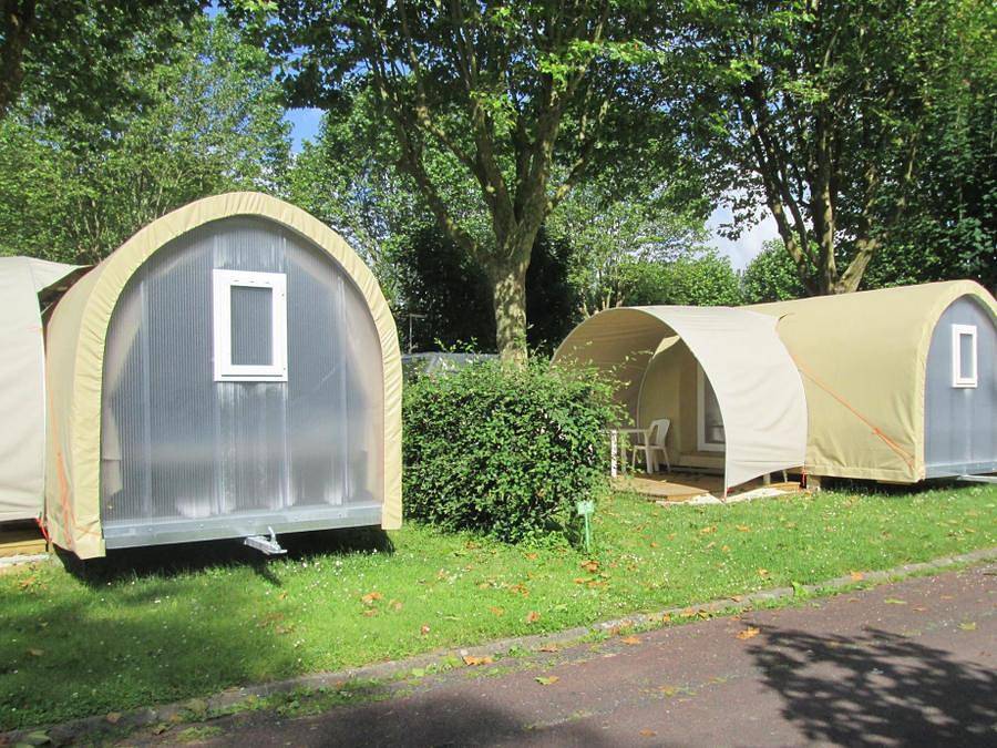 Camping Val de Boutonne - Bungalow de lona 4 personas - Coco Sweet sin instalaciones sanitarias in Saint-Jean-d'Angély, Saint-Jean-d'Angély region