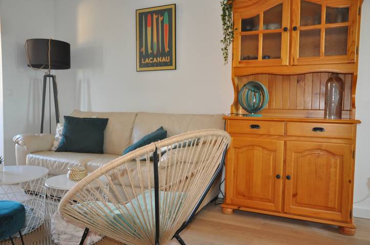 Gîte pour 4 personnes, avec balcon dans Plage Sud (Lacanau Océan) - 4