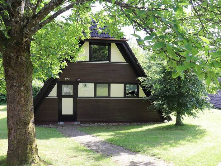 Bungalow für 6 Personen, mit Garten und Terrasse im Odenwald