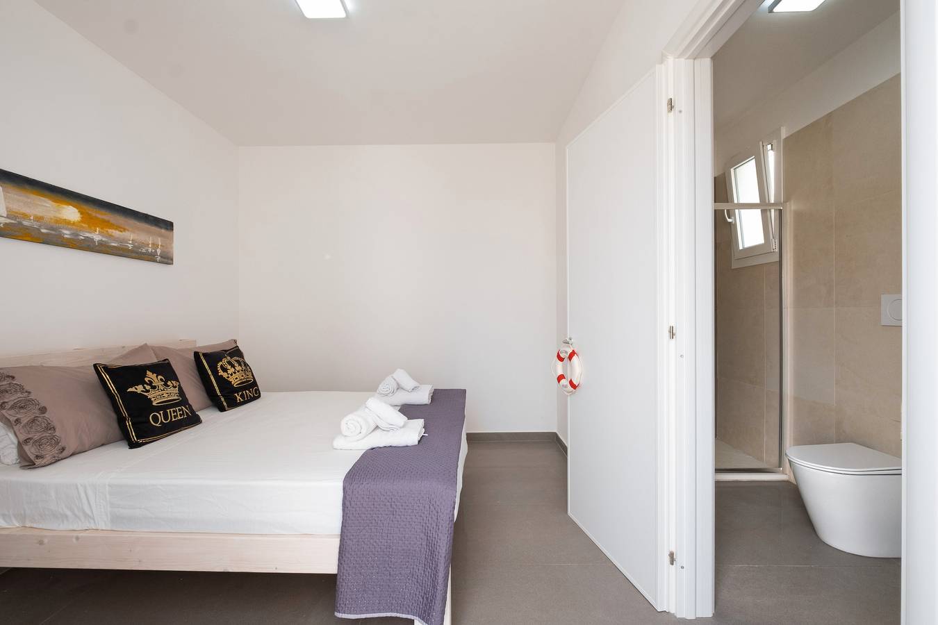 Ferienhaus 'Suite Splendor Lux' mit Gemeinschaftsgarten, Wlan und Klimaanlage in Torre Lapillo, Golf von Tarent