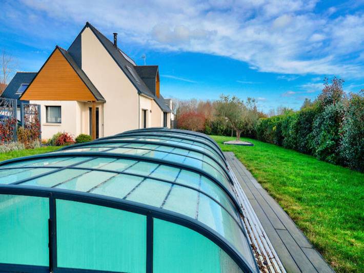 Appartement de vacances pour 8 personnes, avec jardin et piscine