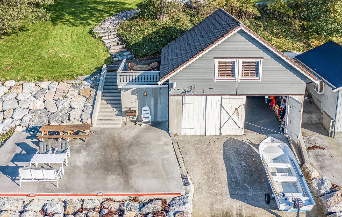 Ferienhaus für 4 Personen mit Terrasse in Sykkylven