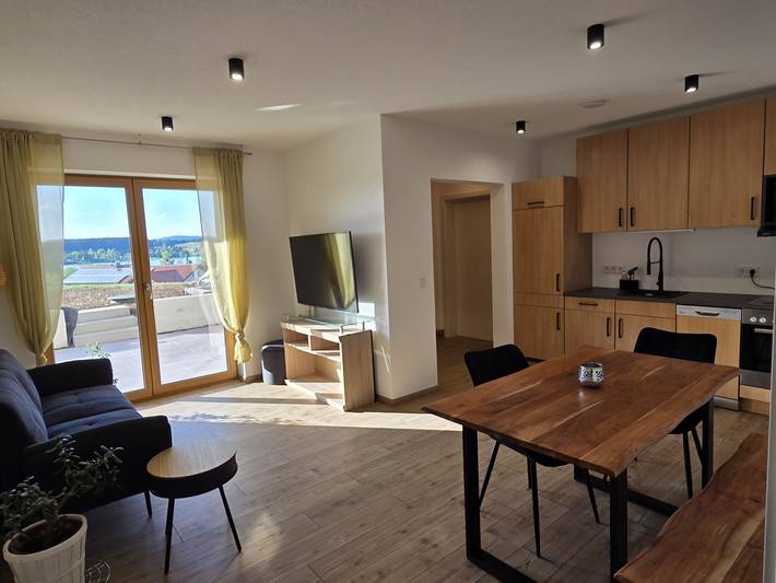 Ferienwohnung für 4 Personen, mit Terrasse und Garten sowie Seeblick im Pfaffenwinkel - 2