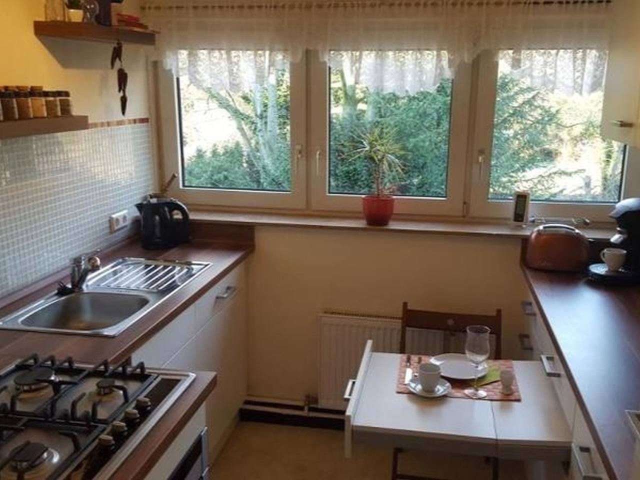 Appartement entier, Appartement « Flat pour un maximum de 2 personnes » avec jardin privé et Wi-Fi in Bothfeld-Vahrenheide, Hanovre