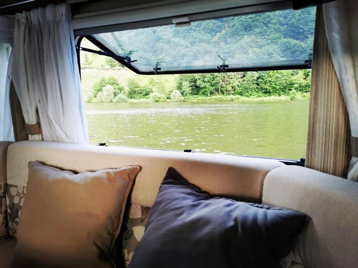 Ferienwohnung für 4 Personen, mit Garten und Ausblick sowie Seeblick in Schweich an der Römischen Weinstraße - 4