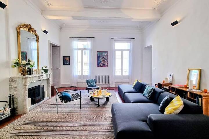 Appartement de vacances pour 6 personnes, avec jardin