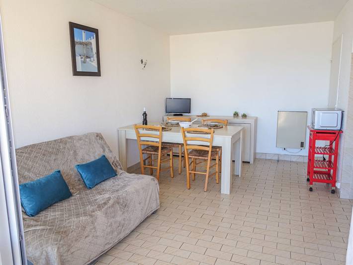 Ferienwohnung für 4 Personen, mit Balkon am Narbonne Plage - 3