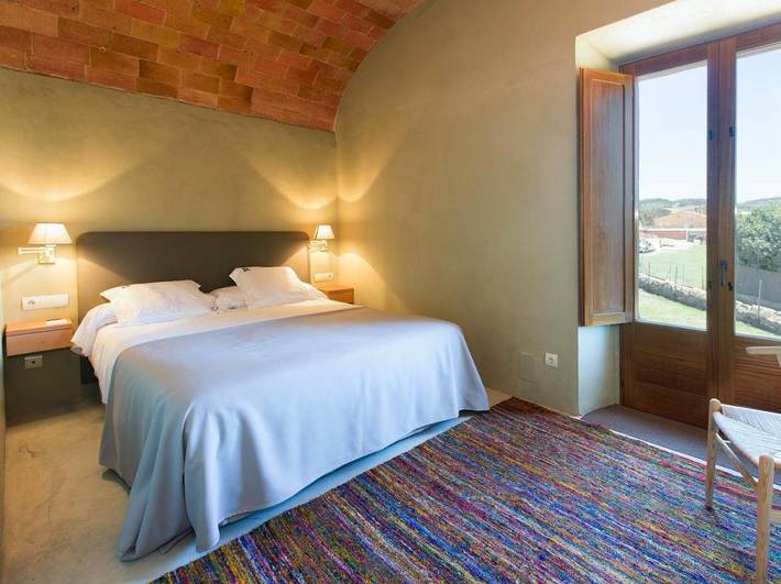 Casa rural para 2 personas, con piscina además de terraza y jardín en Regencós - 2