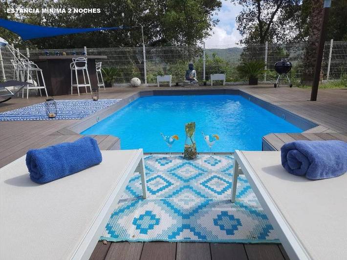 Holiday apartment for 4 people, with pool and garden as well as children pool and view, with pets - 1