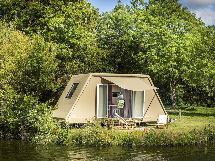 Camping La Drobie - Insolite 4 personnes - Coco Sweet - sans sanitaire in Sablières, Parc naturel régional des Monts d'Ardèche