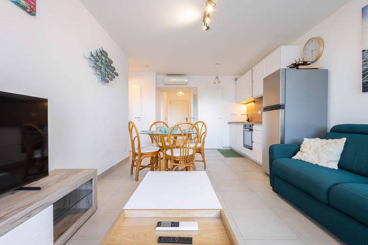 Gîte pour 4 personnes, avec balcon/terrasse, adapté aux familles dans Casino de Valras Plage - 3