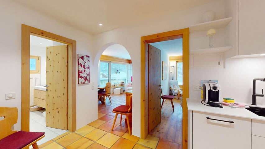 Ferienwohnung für 3 Personen, mit Terrasse in Silvaplana - 4