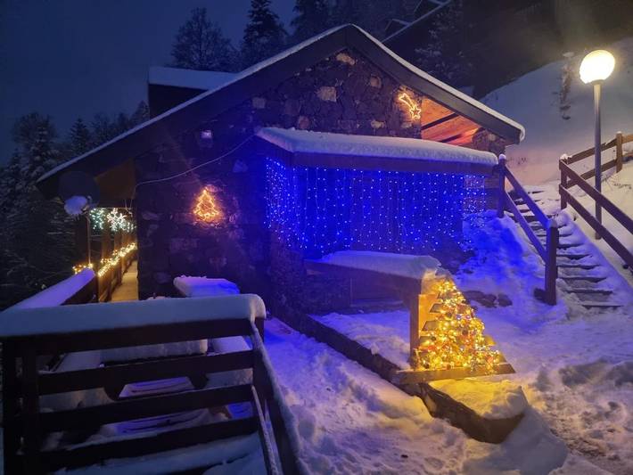 Chalet pour 7 personnes, avec vue et terrasse, animaux acceptés dans Guzet-Neige - 2