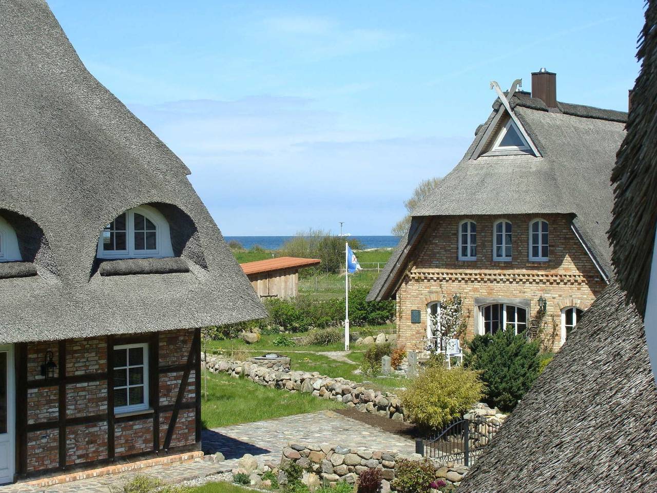 Ganze Ferienwohnung, Unterkunft Meerblick, ca. 250 m zum Strand in Börgerende-Rethwisch, Rostock und Umgebung