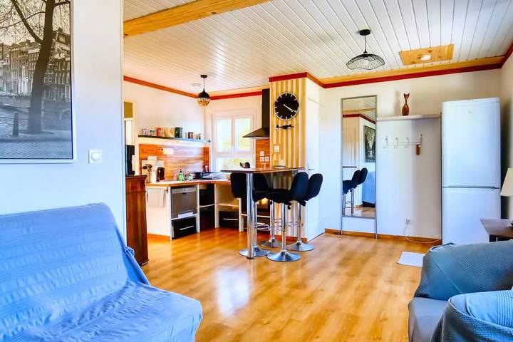 Location de vacances pour 4 personnes, avec jardin dans Lac de Paladru - 4