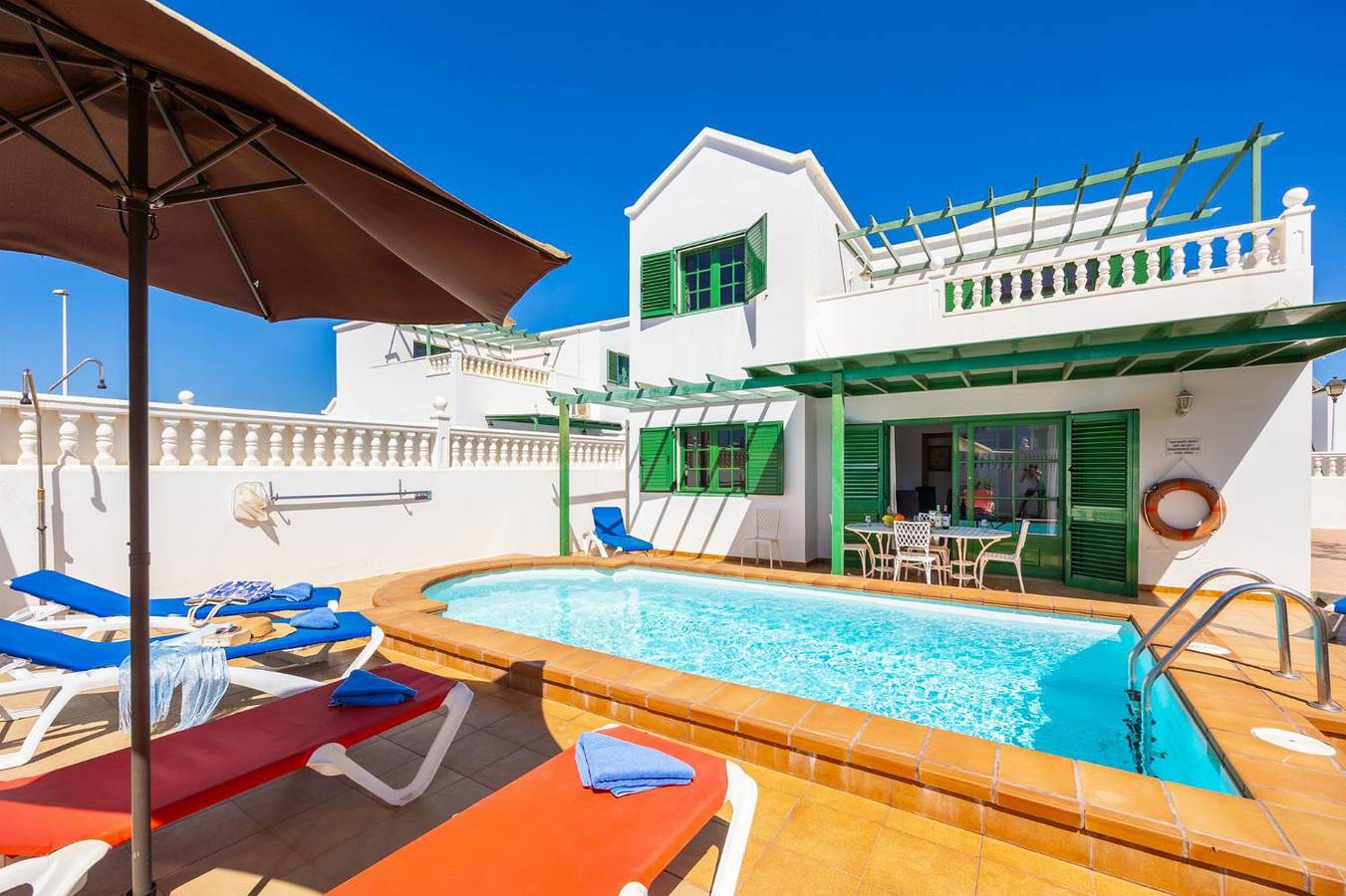 Villa für 6 Personen mit Meerblick in Puerto del Carmen, Tías