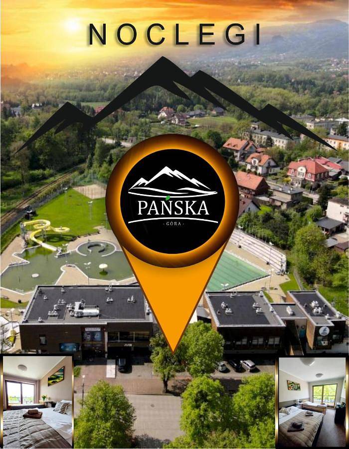 Hotel dla 4 osób, z balkon i widok w Andrychów