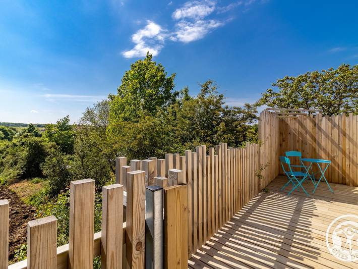 Gîte pour 2 personnes, avec Terrasse