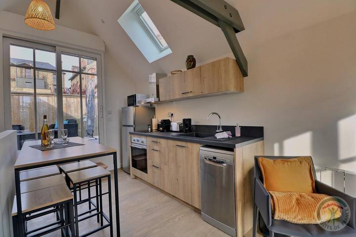 Gîte pour 2 personnes, avec Terrasse et Vue dans Plage du Prieuré - 4
