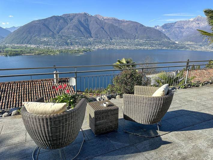Ferienwohnung für 4 Personen, mit Seeblick und Terrasse - 1
