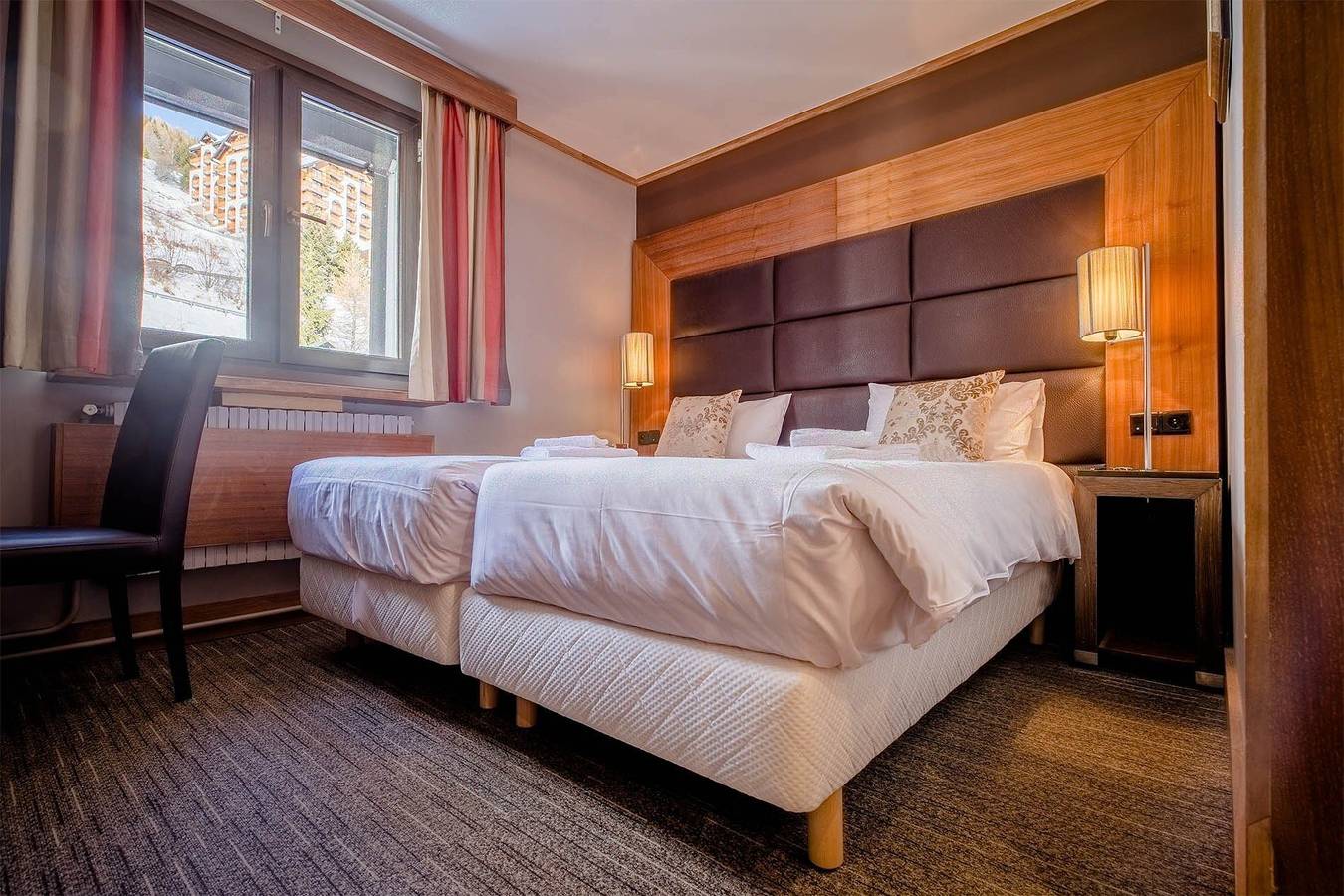 Hôtel pour 1 personne avec piscine in Vénosc, Les Deux Alpes