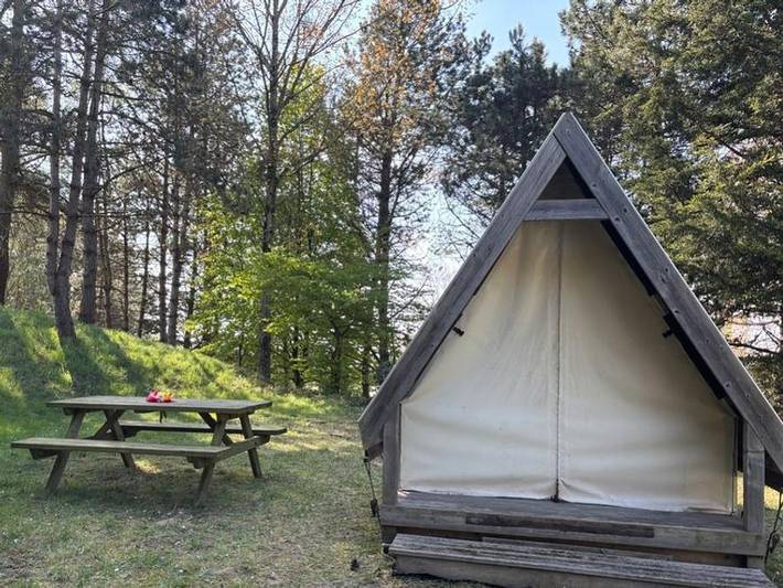 Camping Domaine de La Pinede - Zelt 2 personen - Hütte des Wanderers in Étaples, Montreuil und Umgebung