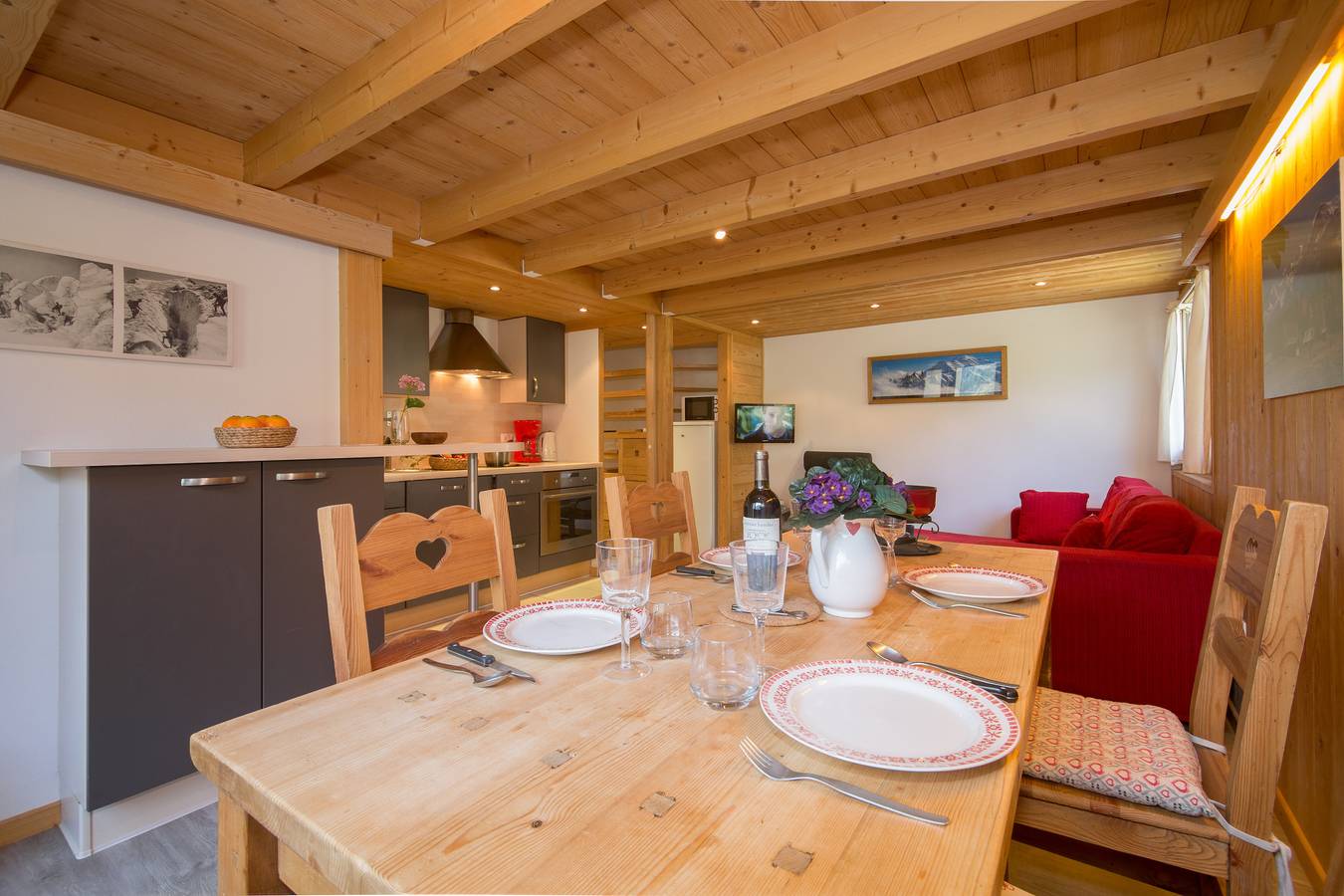 Appartamento intero, Résidence Grand Roc - Ancolies 218 in Argentière, Chamonix-Mont-Blanc