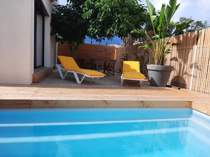 Casa de vacaciones para 6 personas, con piscina y jardín - 1