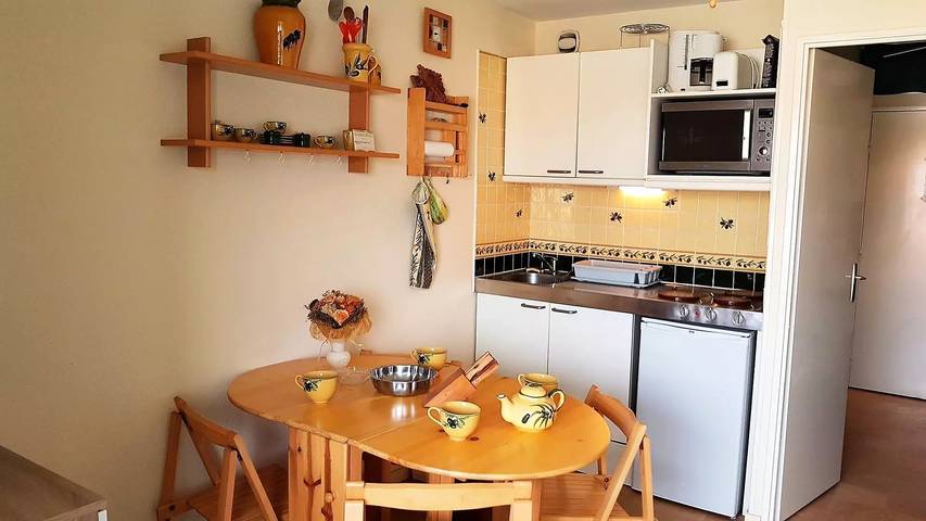 Gîte pour 4 personnes, avec piscine, animaux acceptés dans Plage du pont tournant - 4