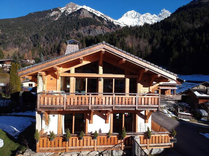 Chalet pour 5 personnes, avec vue et terrasse à Les Contamines-Montjoie - 3