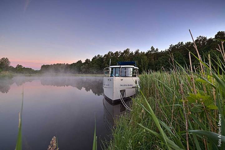 Hausboot für 7 Personen, mit Balkon