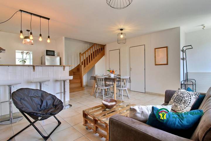 Gîte pour 6 personnes, avec Terrasse ainsi que Jardin et Vue à Séné - 2
