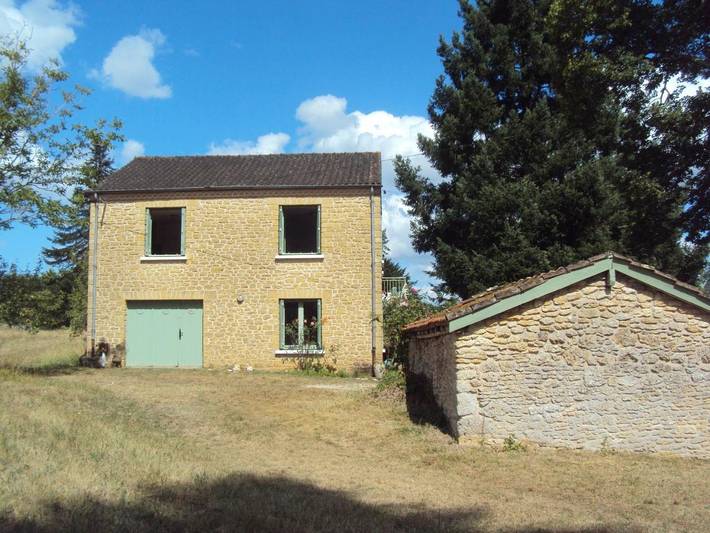 Chambre d’hôte pour 2 personnes, avec Balcon et Terrasse ainsi que Jardin et Vue à Montignac