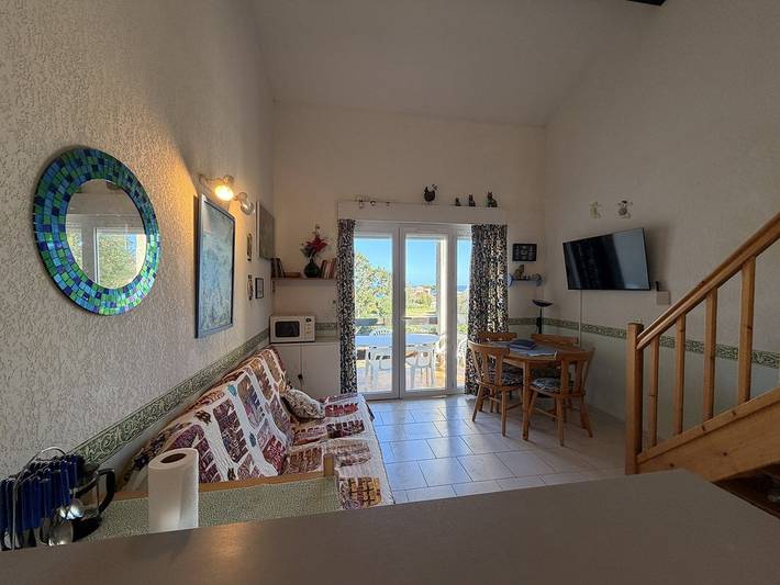 Gîte pour 6 personnes, avec terrasse, adapté aux familles à Conca - 3