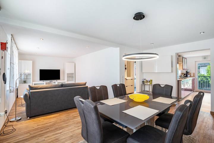 Ferienwohnung für 4 Personen, mit Garten